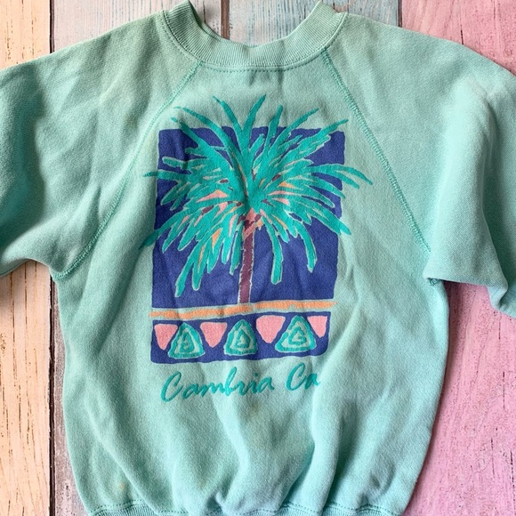 Vintage kids cambria ca long sleeve crew neck sweater - Picture 4 of 7